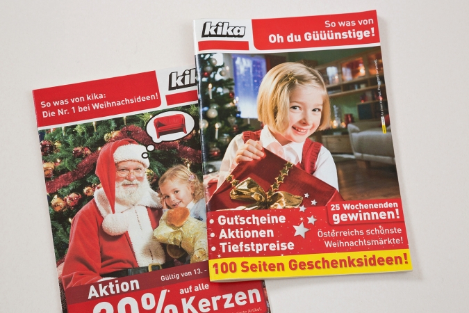 Möbelhaus Kika - Produktkatalog für Weihnachtsaktionen